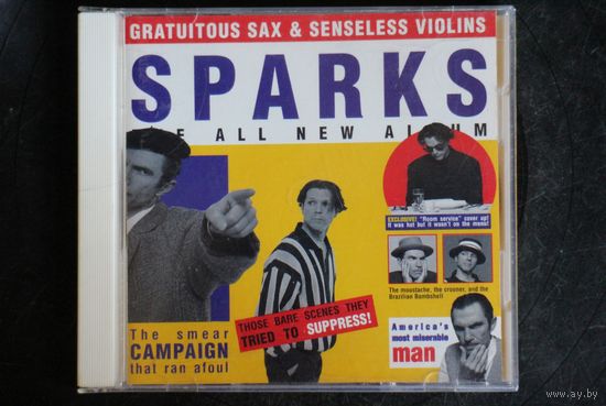 Sparks – Gratuitous Sax & Senseless Violins (1995, CD)