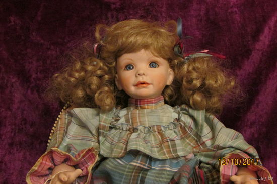 Фарфоровая Кукла Breeann от Laura Cobabe  для коллекционеров со стажем
