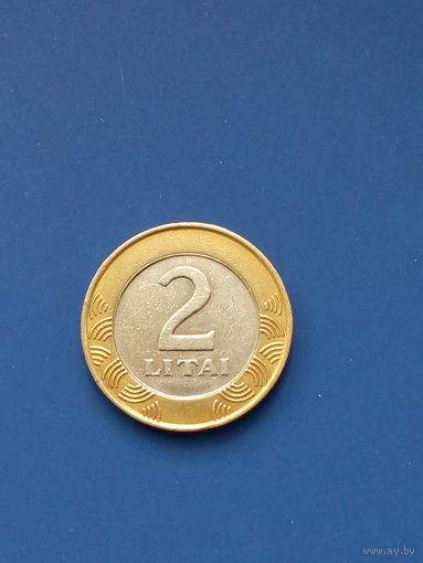 Литва 2 лита 1999 год