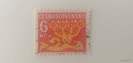 Чехословакия 1971. Доплатные марки