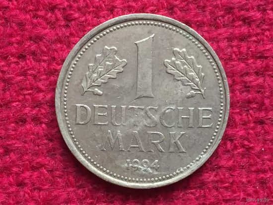 Германия ФРГ 1 марка 1994 г. F