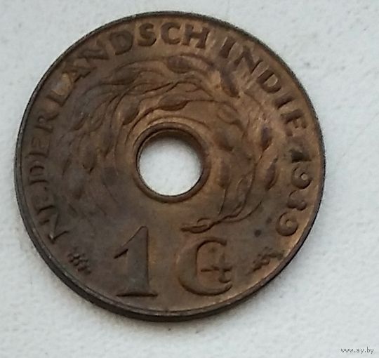 Голландская Ост-Индия 1 цент, 1939 1-2-16