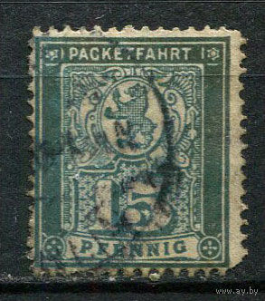 Германия - Берлин (B.) - Местные марки - 1906 - Герб 15Pf - [Mi.82] - 1 марка. Гашеная.  (Лот 72Dc)