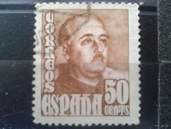 Испания 1952 Генерал Франко