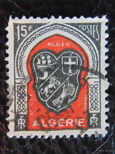 Колония Франции Алжир 1947г. Герб.