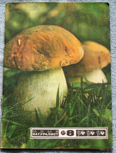 Журнал Юный натуралист номер 8 1977