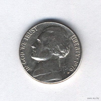 США, 5 центов 1976 г.