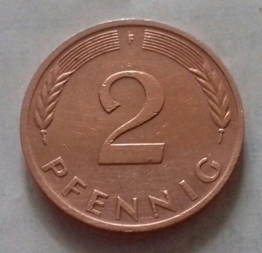 2 пфеннига, Германия 1978 F
