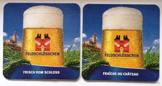 Подставка под пиво Feldschlosschen /Швейцария/ No 1