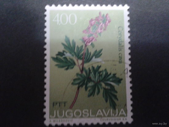 Югославия 1973 цветы