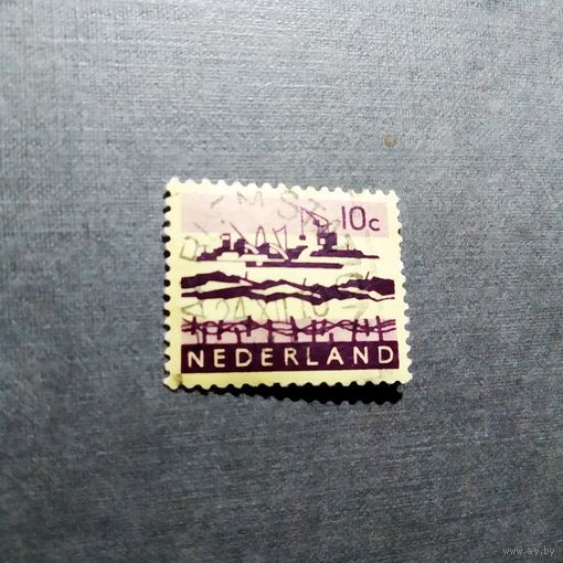 Марка Нидерланды 1963 год Стандарт
