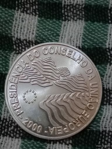 Португалия 1000 эскудо 2000 серебро