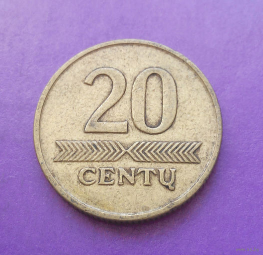 20 центов 1997 Литва #03