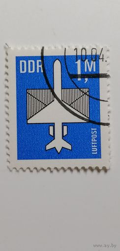 ГДР 1982. Авиапочта - Самолет. Стандарт.