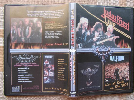 DVD JUDAS PRIEST (Live - Reunited) – HALFORD (Live At Rock In Rio 2001)