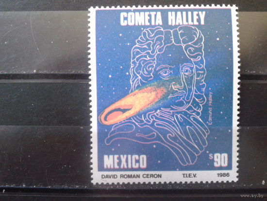 Мексика 1986 Комета Галея** Полная серия