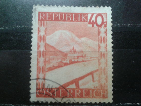 Австрия 1947 Стандарт, ландшафт 40 грошей