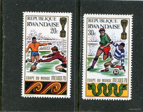 Руанда. Футбол 1970