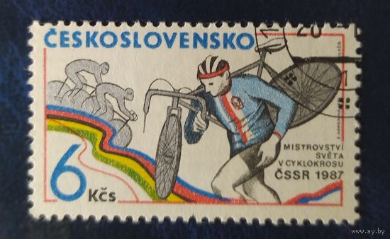 Чехословакия 1986 наклейка