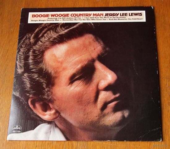 Jerry Lee Lewis "Boogie Woogie Country Man" LP, 1975