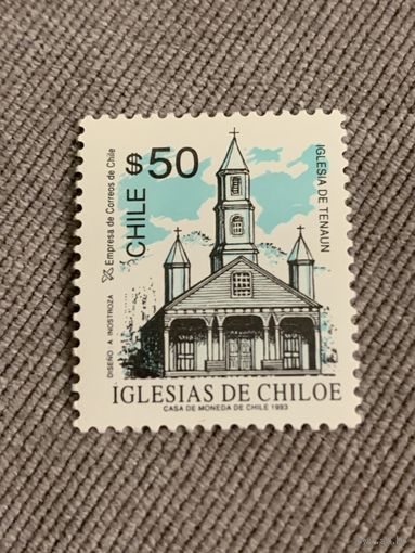 Чили 1993. Iglesia de Tenauin