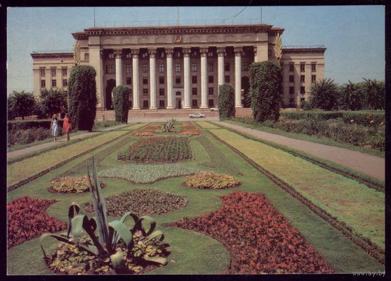 1989 год Алма-Ата Дом правительства