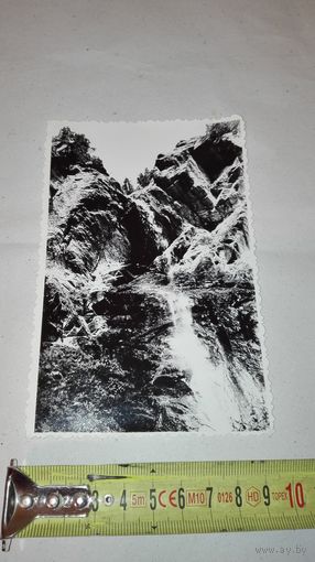 Старое фото Баритный водопад