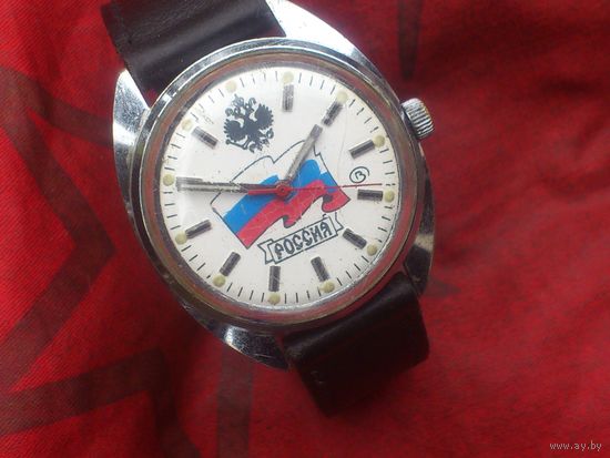 Часы ВОСТОК 2409SU РОССИЯ из СССР 1990-х
