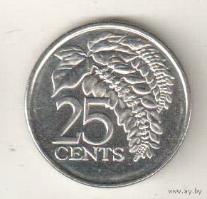 Тринидад и Тобаго 25 цент 2007