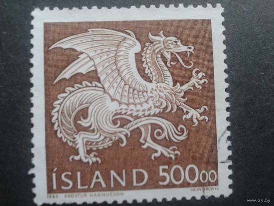 Исландия 1989 гос. герб