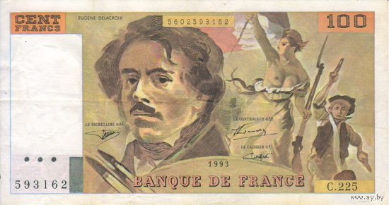 100 французских франков