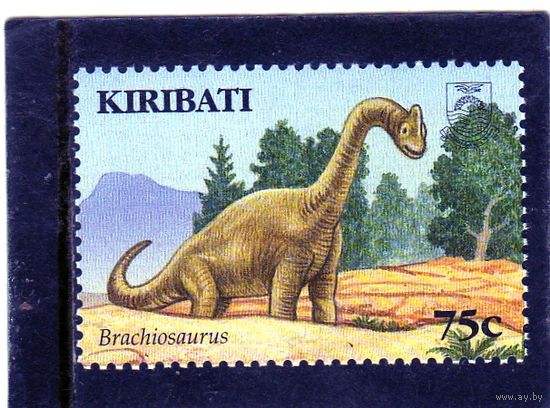 Кирибати. Mi:KI 1012. Динозавры. Брахиозавр. 2006.