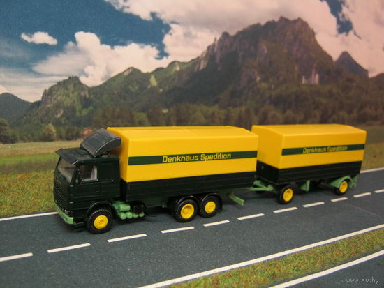 Модель грузового автомобиля SCANIA (1). Масштаб НО-1:87.