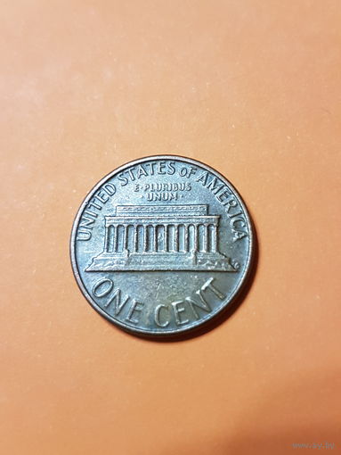 США 1 цент 1980 г. D