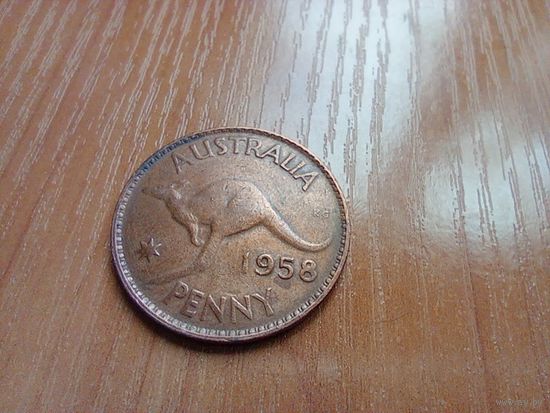 Австралия, 1 пенни 1958  2