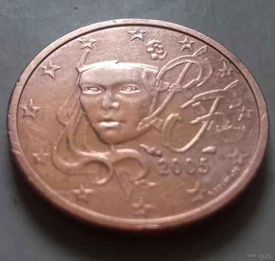 1 евроцент, Франция 2005 г.