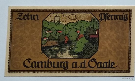 Германия, Нотгельд Camburg 10 Пфеннингов 1921 --205