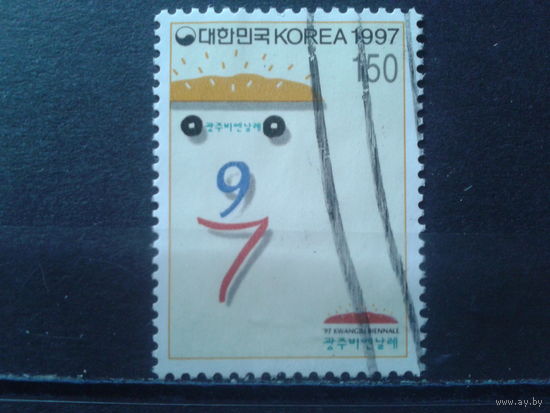 Южная Корея 1997 Эмблема бьеннале