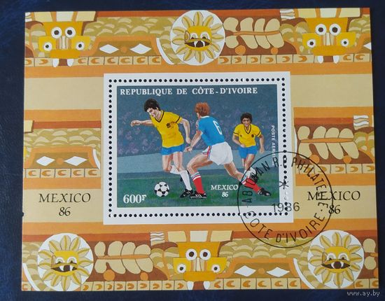 Кот-д Ивуар 1986 Футбол (Mexico 86)