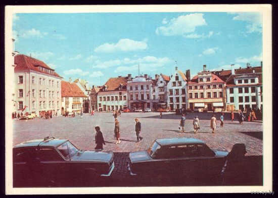 1979 год Таллинн Площадь Раэкоя
