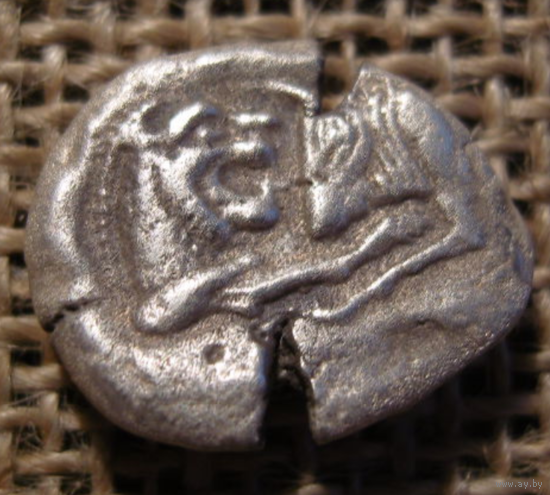 Греция. Золотая Крез Статер время кроисос короля Лидией(560-546B.C)-лев бык