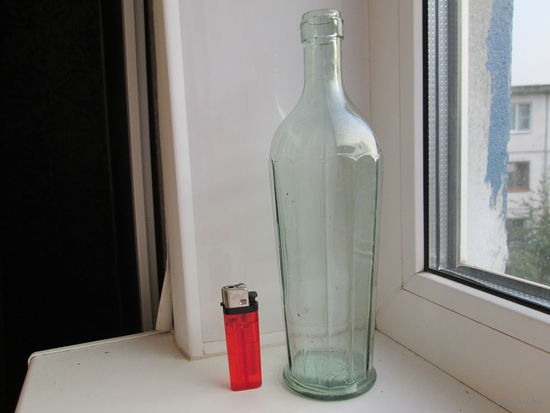 Бутылек, бутылка.из под подсолнечного масла, БССР, 0,4л. 50е годы.