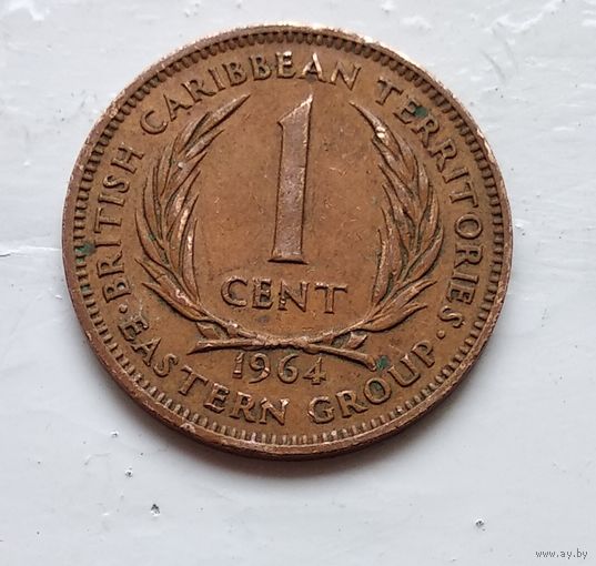 Восточные Карибы 1 цент, 1964 4-8-9