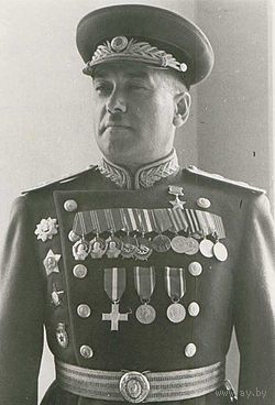 Автограф маршал бронетанковых войск Богданова и трех генералов героев СССР