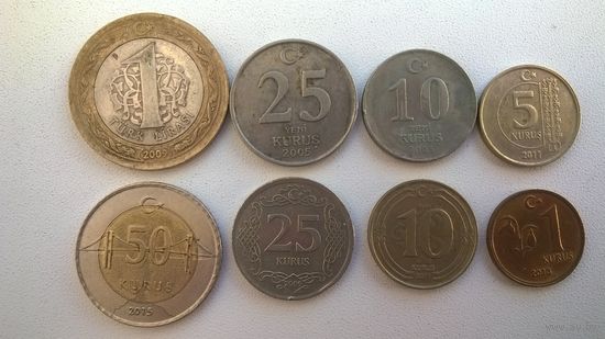 Турция набор монет-2