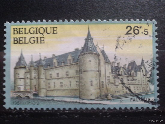 Бельгия 1987 Крепость Михель-2,0 евро гаш