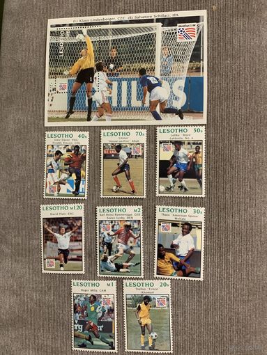 Лесото 1994. Чемпионат мира по футболу Сан-Франциско 94. Полная серия