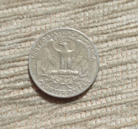 Werty71 США 25 центов Квотер 1967