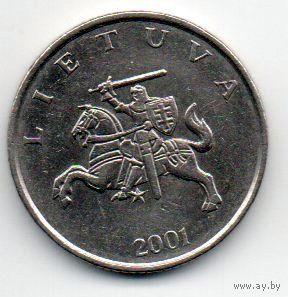 1 лит 2001 Литва