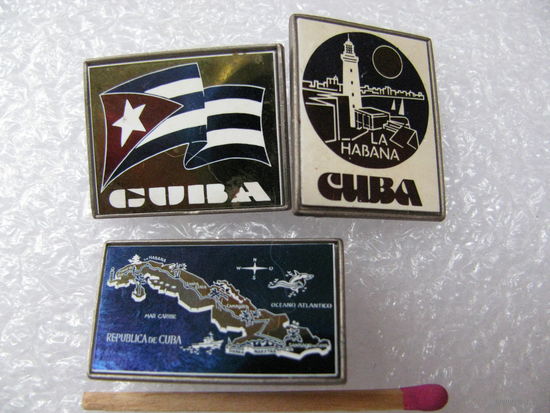Знаки. Республика Куба. керамическая вставка. цена за 1 шт.
